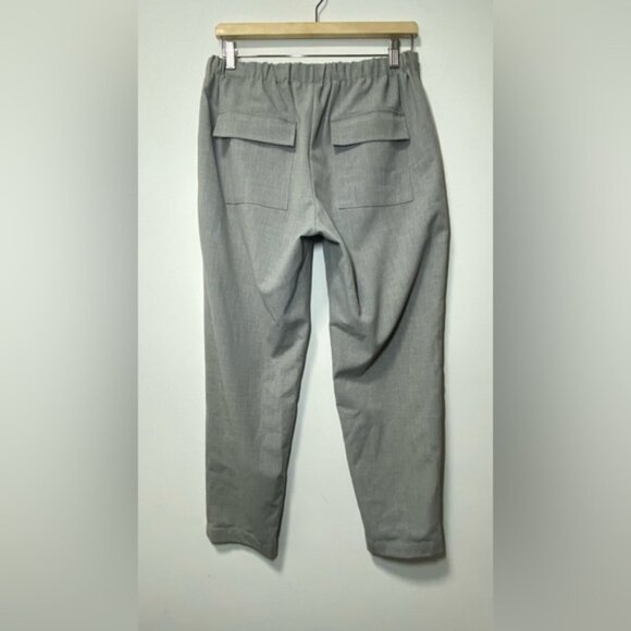 Ottod’Ame Tailored Elastic Waist Pants Gray Made in Italy — Size US 6 - Picture 3 of 8